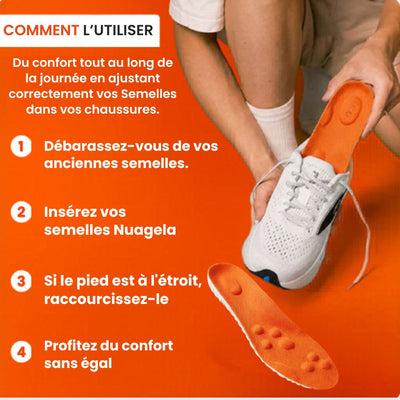 Semelles confort instantané